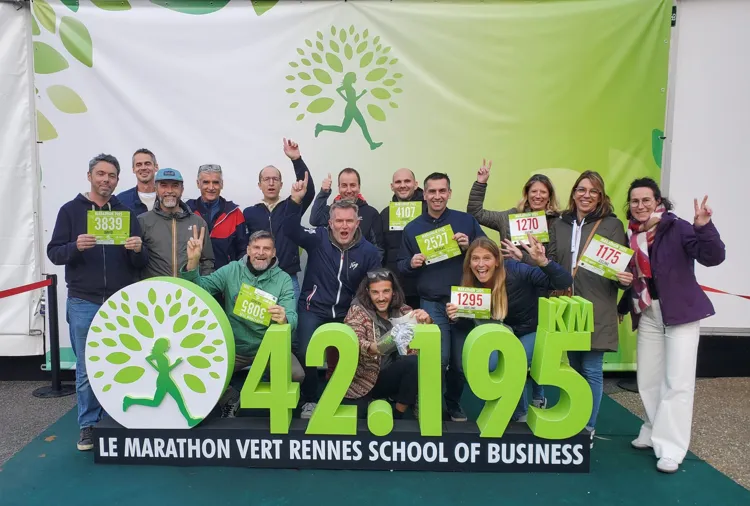 Les Foulées au marathon de Rennes